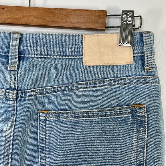 EVERLANE Deconstructive Denim Skirt size 27 Distressed Mini skirt‎ - Picture 4 of 10